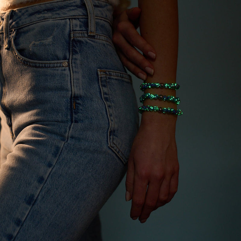 Hyacinth | Firefly Glass Diamonds Bracelet