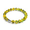Lemon Grove | .925 Sterling Silver | Firefly Glass Bracelet