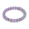 Lilac | .925 Sterling Silver | Firefly Glass Bracelet