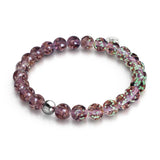 Merlot | .925 Sterling Silver | Firefly Glass Bracelet