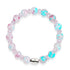 Pink Orchid | .925 Sterling Silver | Firefly Glass Blossom Bracelet