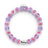Purple x Pink | .925 Sterling Silver | Firefly Glass Love Bracelet