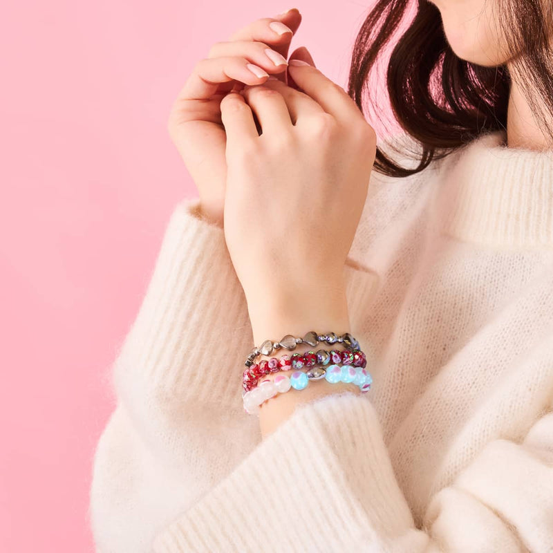 Red Roses | Firefly Glass Diamonds Bracelet