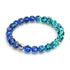 Sapphire | .925 Sterling Silver | Firefly Glass Bracelet