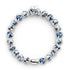 Starlit Waves | .925 Sterling Silver | Firefly Glass Bracelet