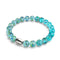 Turquoise Spearmint | .925 Sterling Silver | Firefly Glass Bracelet