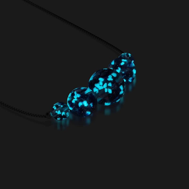 Purple Elixir | .925 Sterling Silver | Firefly Glass Infinity Clasp Necklace