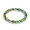 Neon Black | .925 Sterling Silver | Firework Glass Bracelet