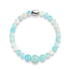 Aquamarine | .925 Sterling Silver | Gemstone Cascade Bracelet