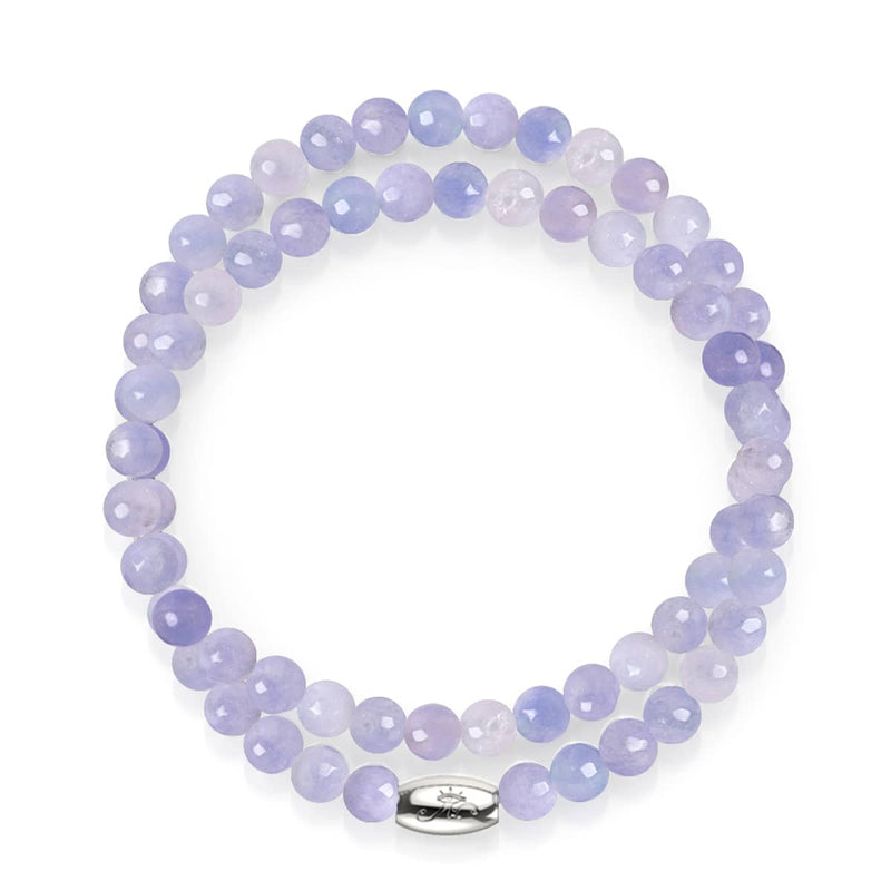 Glacier Blue Jade | Silver | Gemstone Wrap