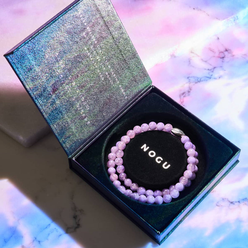 Purple Jade | Silver | Gemstone Wrap