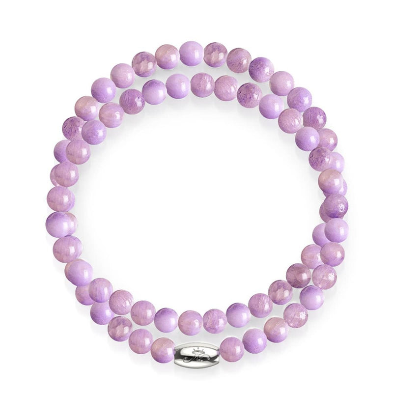 Purple Jade | Silver | Gemstone Wrap