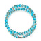 Aqua | Silver | Gilded Turquoise Gemstone Wrap