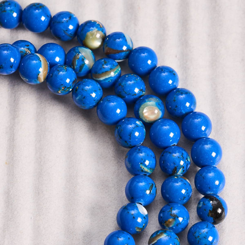 Ocean | Silver | Gilded Turquoise Gemstone Wrap