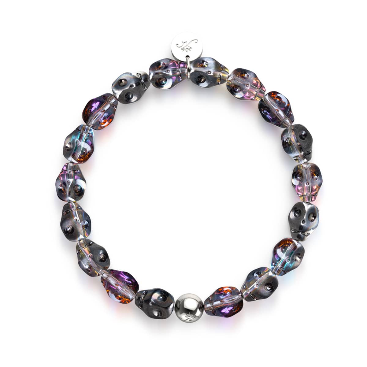 Book Of Shadows | Crystal Skull Bracelet