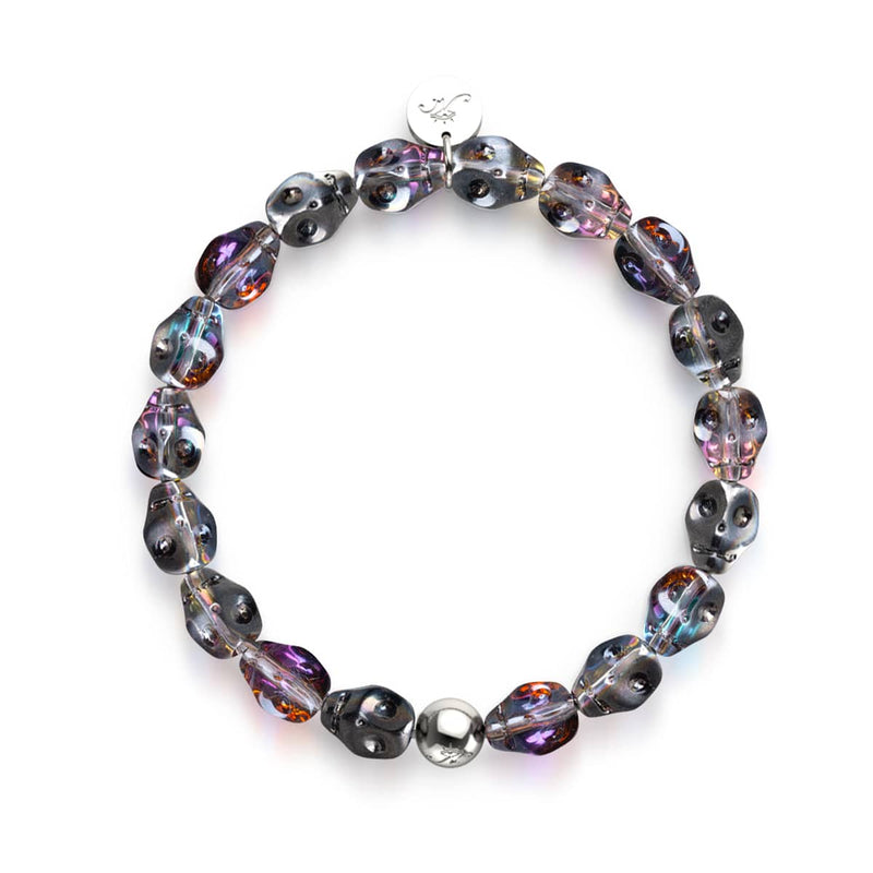 Book Of Shadows | Crystal Skull Bracelet