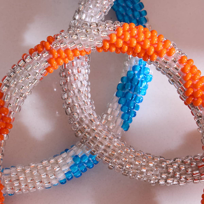 Manifest | Himalayan Glass Bead Bracelet