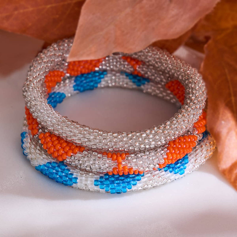 Manifest | Himalayan Glass Bead Bracelet