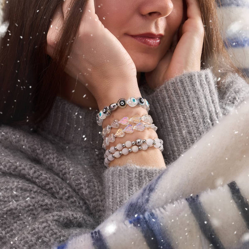 Ice Petals | .925 Sterling Silver | Leaf Wrap