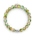 Emerald Eclipse | .925 Sterling Silver | Lunar Glass Bracelet