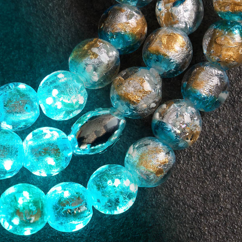 Ultramarine Horizon | .925 Sterling Silver | Lunar Glass Bracelet