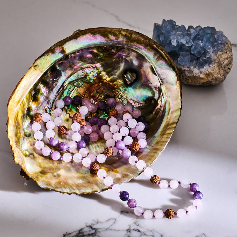 Namaste | Gemstone Rudraksha | Mala Spiritual Wrap