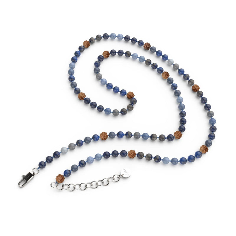 Tao | Gemstone Rudraksha | Mala Spiritual Wrap