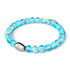 Aquamarine | .925 Sterling Silver | Mermaid Glass Bead Bracelet