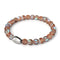 Chocolate | .925 Sterling Silver | Mermaid Glass Bead Bracelet