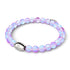 Lavender | .925 Sterling Silver | Mermaid Glass Bead Bracelet