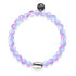 Lavender | .925 Sterling Silver | Mermaid Glass Bead Bracelet
