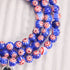 Blue Stars | .925 Sterling Silver | Millefiori Bracelet