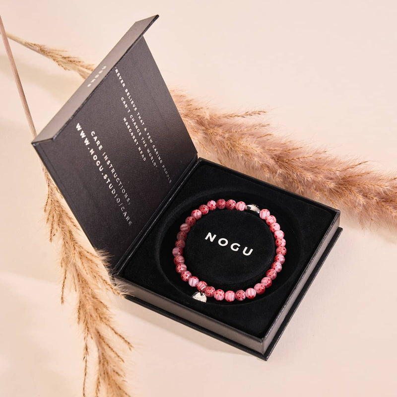 Dolce Amore | .925 Sterling Silver | Millefiori Bracelet