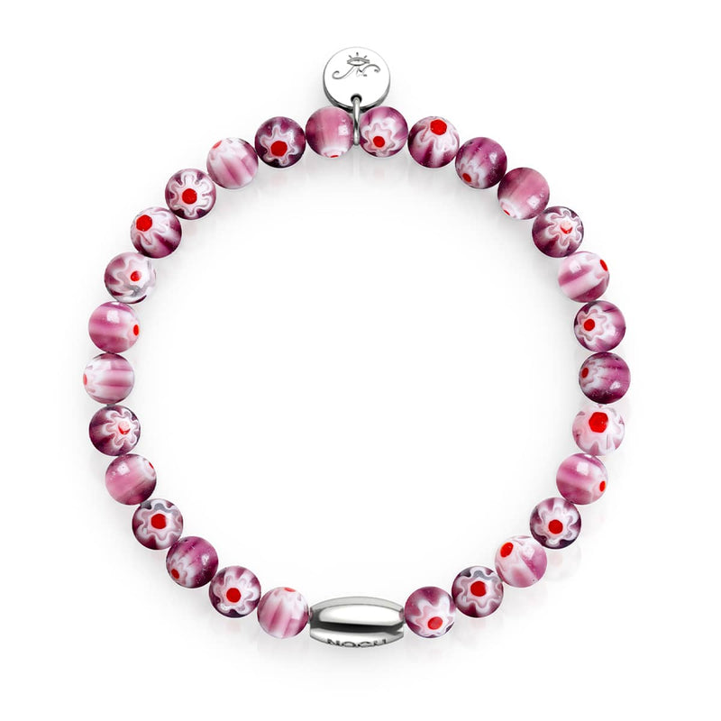 Mulberry | .925 Sterling Silver | Millefiori Bracelet