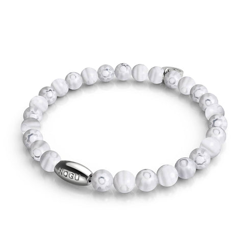 Roman Lily | .925 Sterling Silver | Millefiori Bracelet