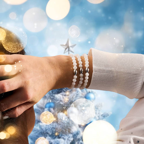 Roman Lily | .925 Sterling Silver | Millefiori Bracelet