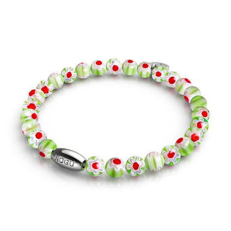 Sicilian Sage | .925 Sterling Silver | Millefiori Bracelet