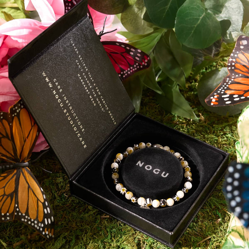 Tuscan Tulip | .925 Sterling Silver | Millefiori Bracelet