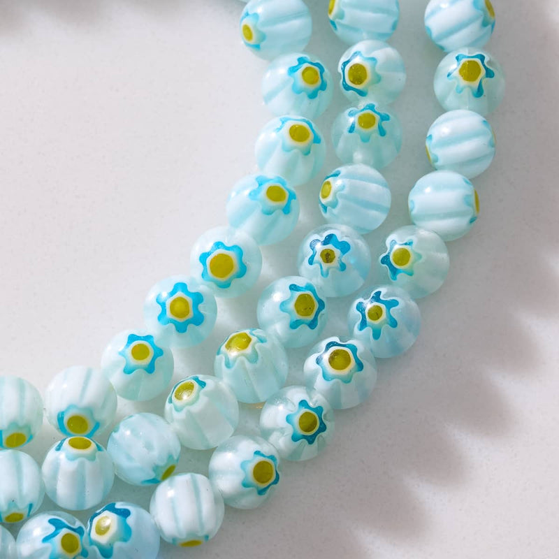 Venetian Clematis | Silver | Millefiori Wrap