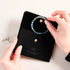 NOGU | Black Micro-Suede Travel Clutch