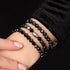 Onyx | Faceted Prisma Bracelet