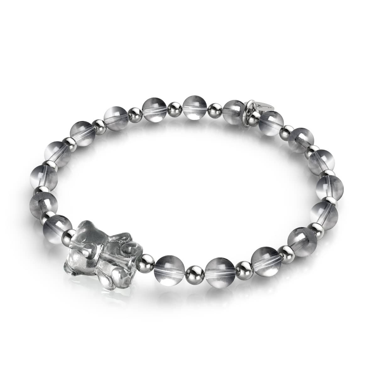 Carbon | Shimmer Bear Bracelet | Argent x Silver