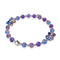 Unicorn Purple | Silver | Double Shimmer Bear Bracelet