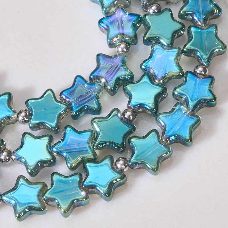 Celestial Seafoam | .925 Sterling Silver | Star Wrap