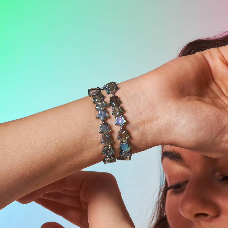 Celestial Seafoam | .925 Sterling Silver | Star Wrap