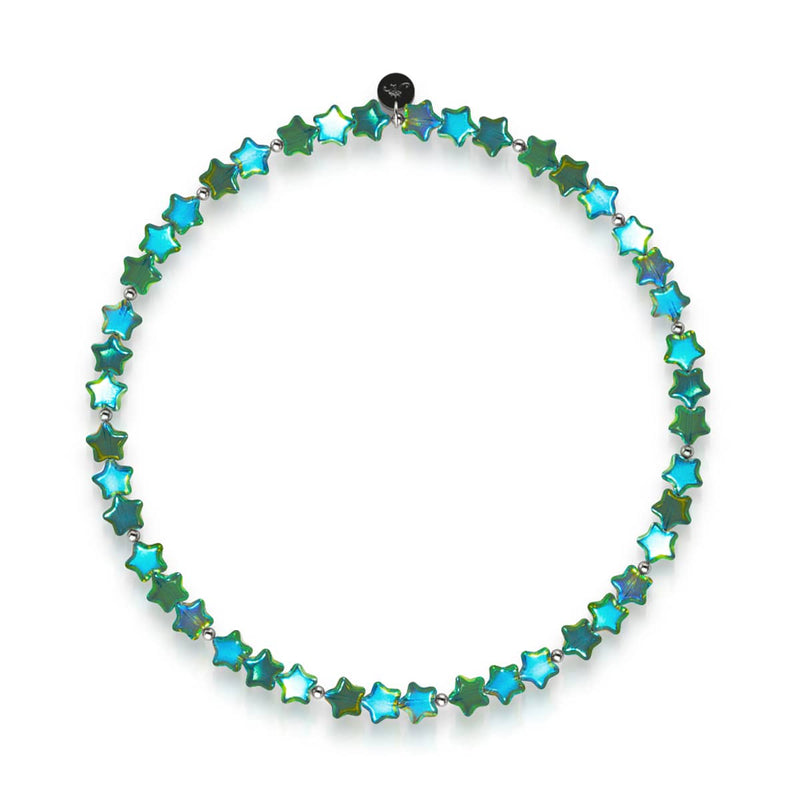 Emerald Borealis | .925 Sterling Silver | Star Wrap