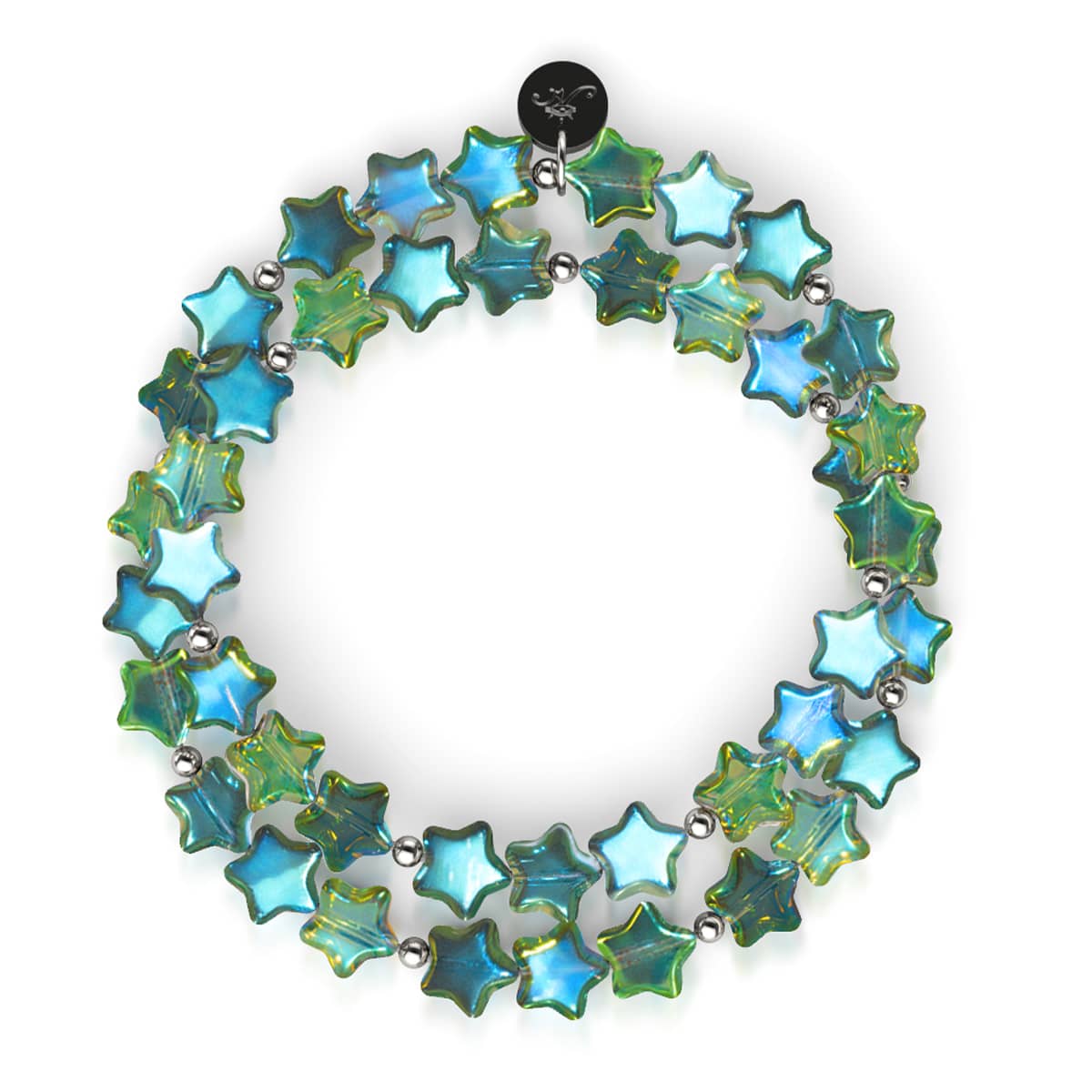 Emerald Borealis | .925 Sterling Silver | Star Wrap