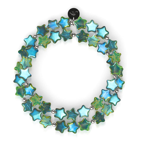 Emerald Borealis | .925 Sterling Silver | Star Wrap