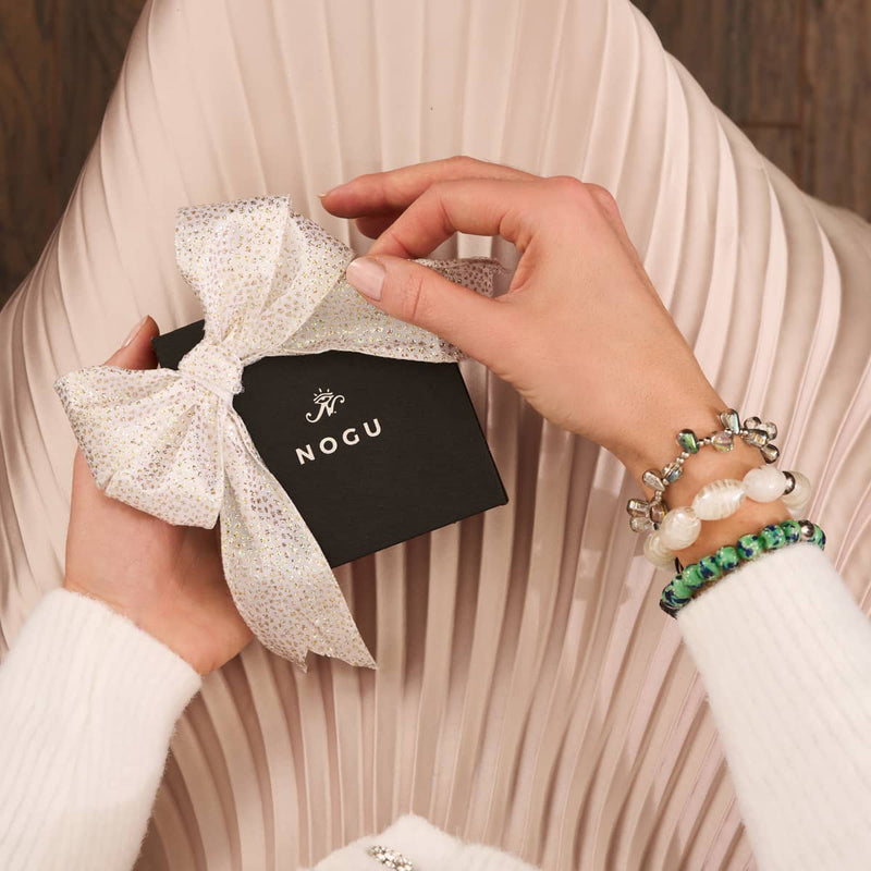 Powder Snow | Tempest Glass Bracelet