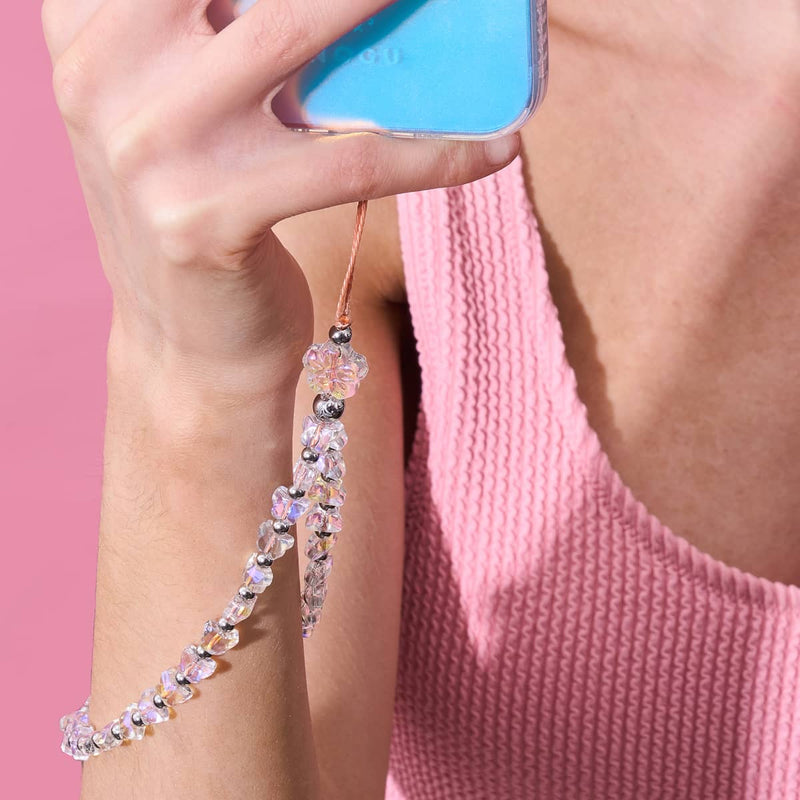 Morning Dew | Butterfly Glass | Phone Charm Strap